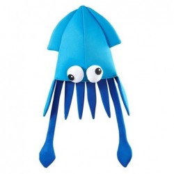 SOMBRERO CALAMAR GIGANTE AZUL