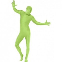 disfraz segunda piel verde